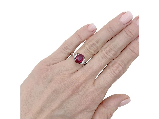 Autre Marque Mellerio Ring, Platin, Platin, Diamanten. - Ansicht 7