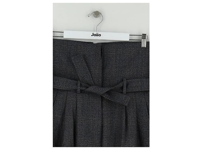 Loewe Calça larga de algodão cinza - vista 2