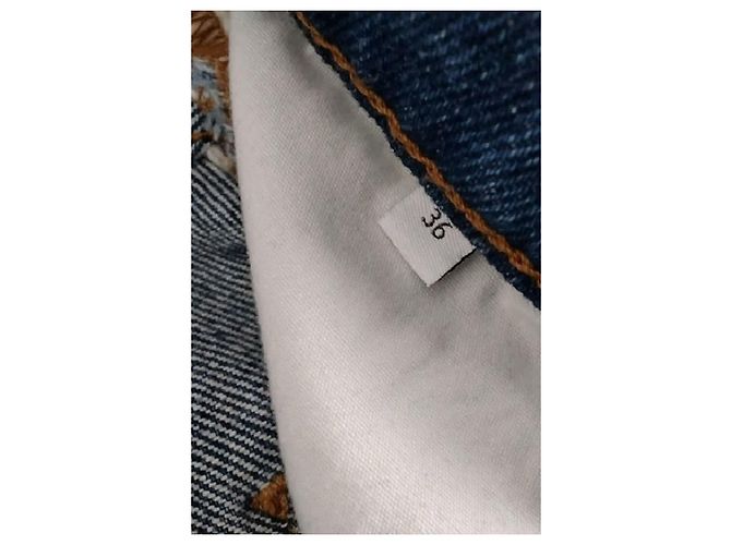 Loewe Blaue Baumwolljeans - Ansicht 6