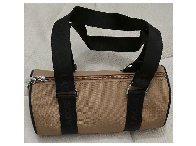 Borsa LACOSTE PELOCHON e il suo portafoglio Marrone chiaro - vista 2