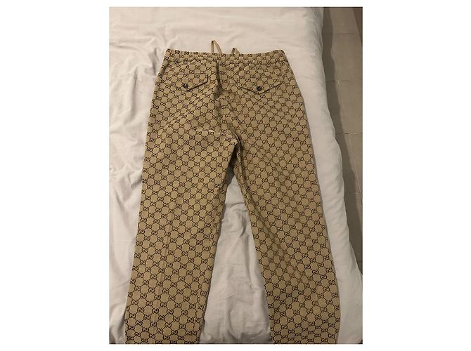 Gucci GG-Canvas-Jogginghose Beige - Ansicht 4
