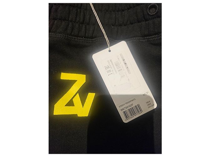 Zadig & Voltaire Steevy Pantalones de chándal negros de algodón - vista 3