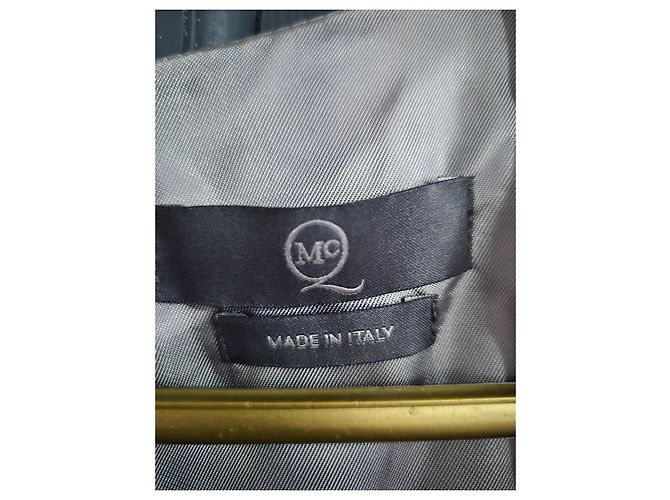 Vestido Alexander McQueen de seda plateada Plata - vista 4