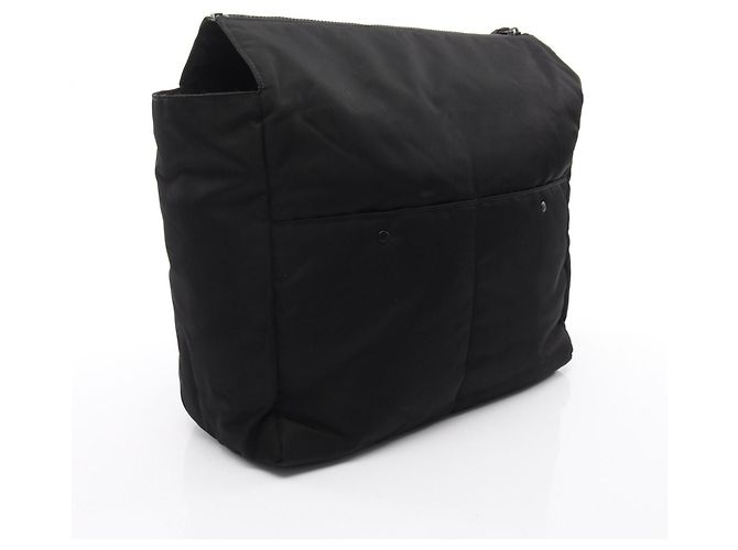 Pochette in nylon da uomo Bottega Veneta Nero - vista 2