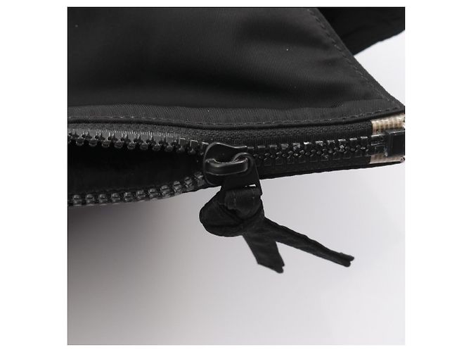 Pochette in nylon da uomo Bottega Veneta Nero - vista 5