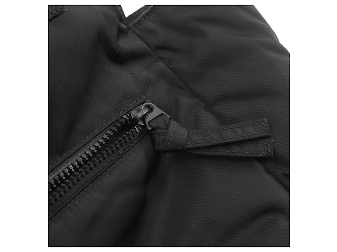 Pochette in nylon da uomo Bottega Veneta Nero - vista 9