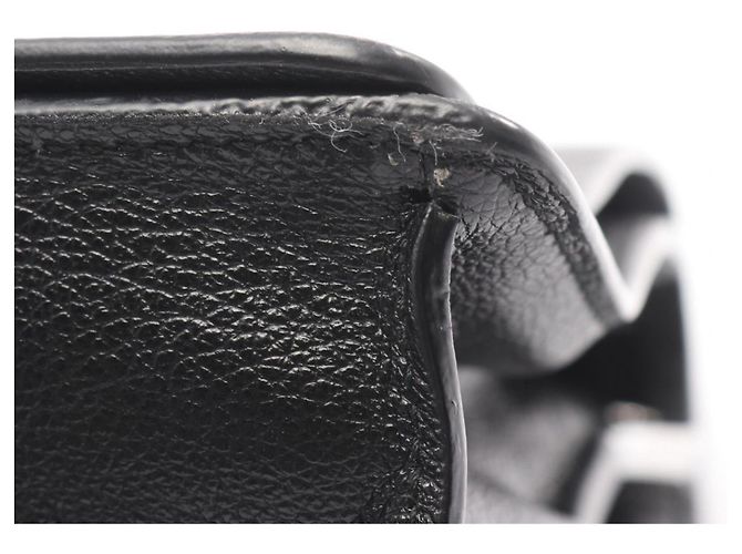 Bolso de Hombro Prada GLACE'CALF en Cuero Negro - vista 6