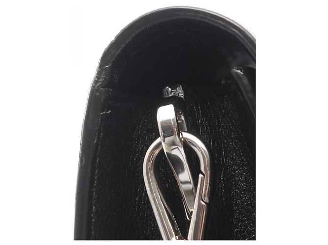 Bolso de Hombro Prada GLACE'CALF en Cuero Negro - vista 9