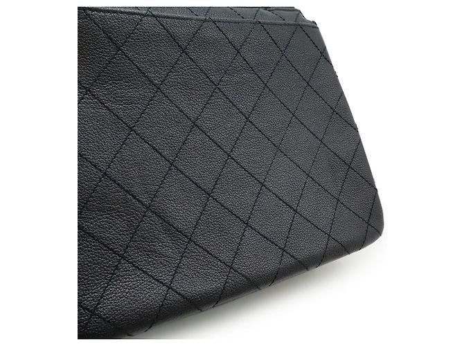 Borsa a Spalla Matelassé 2.55 di Chanel Nero - vista 10