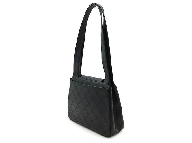 Borsa a Spalla Matelassé 2.55 di Chanel Nero - vista 3