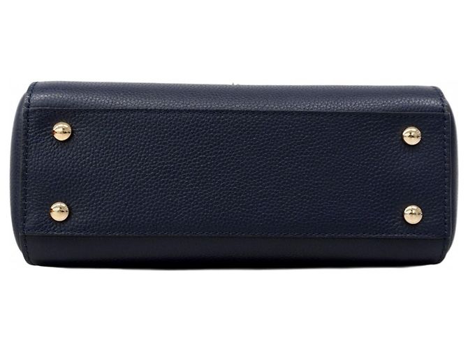 Borsa in pelle Neo Executive di Chanel Blu navy - vista 4