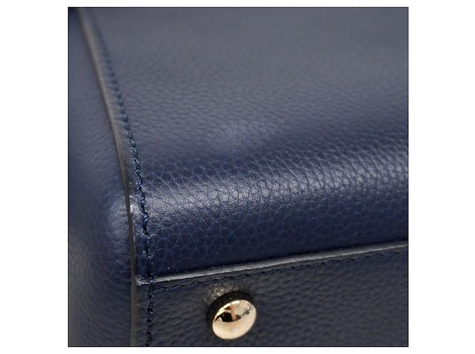 Borsa in pelle Neo Executive di Chanel Blu navy - vista 7