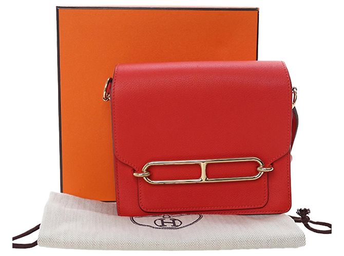 Mini Evercolor Sac Roulis 18 Rosso Hermès - vista 15