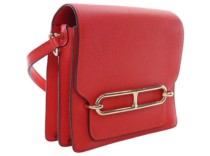 Mini Evercolor Sac Roulis 18 Rosso Hermès - vista 3