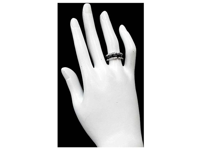 Anello in diamante Chanel Ultra #50 Nero - vista 8