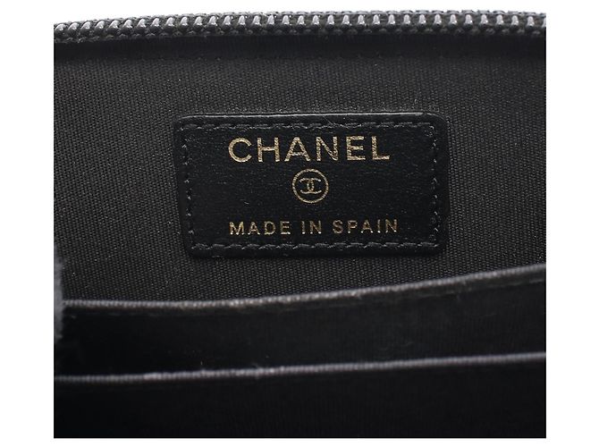 Monedero Chanel Boy Negro - vista 4