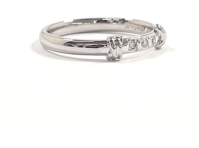 Burberry Platin-Diamant-Bandring - Ansicht 2