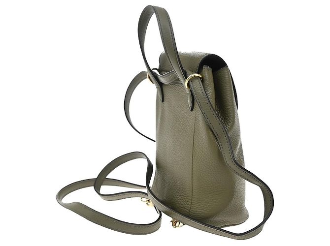 Salvatore Ferragamo Gancini Backpack Leather Mini - view 4