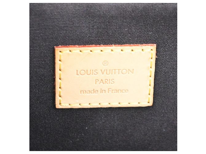 Borsa Bellevue Monogram Vernis GM di Louis Vuitton Bordò - vista 6