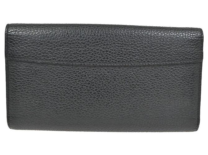 Cartera Larga Capucines de Cuero Louis Vuitton Negro - vista 2