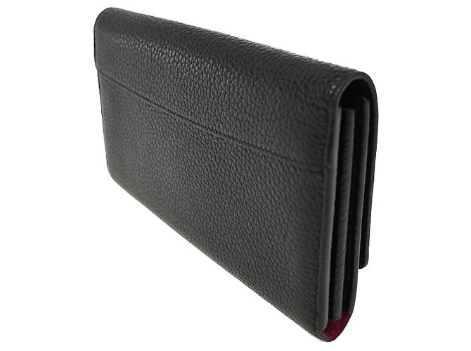 Cartera Larga Capucines de Cuero Louis Vuitton Negro - vista 4