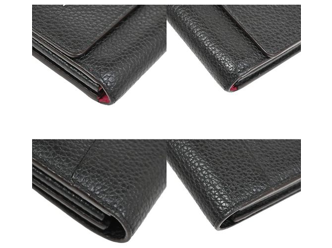 Cartera Larga Capucines de Cuero Louis Vuitton Negro - vista 7