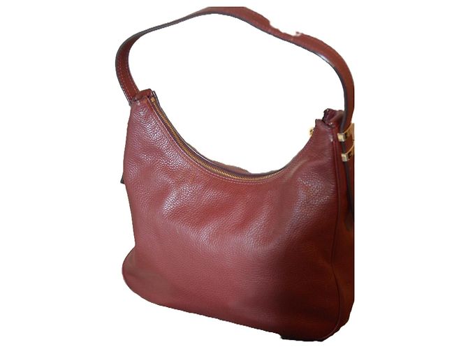 Borsa a mano Lancel French Flair in pelle bordeaux Bordò - vista 2