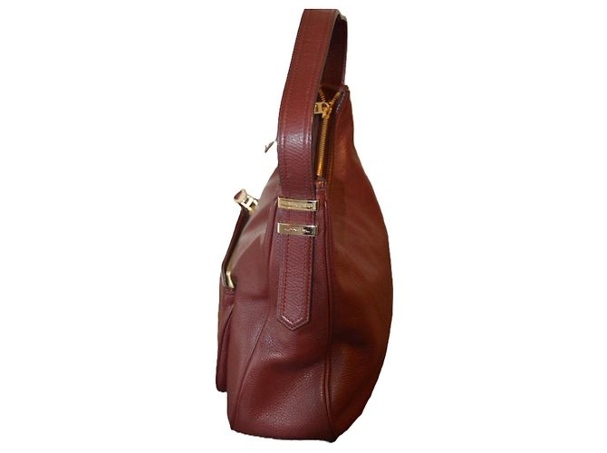Borsa a mano Lancel French Flair in pelle bordeaux Bordò - vista 4