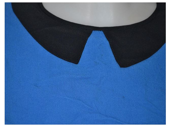 Stella Mc Cartney Vestido mini azul de viscosa Stella McCartney - vista 2
