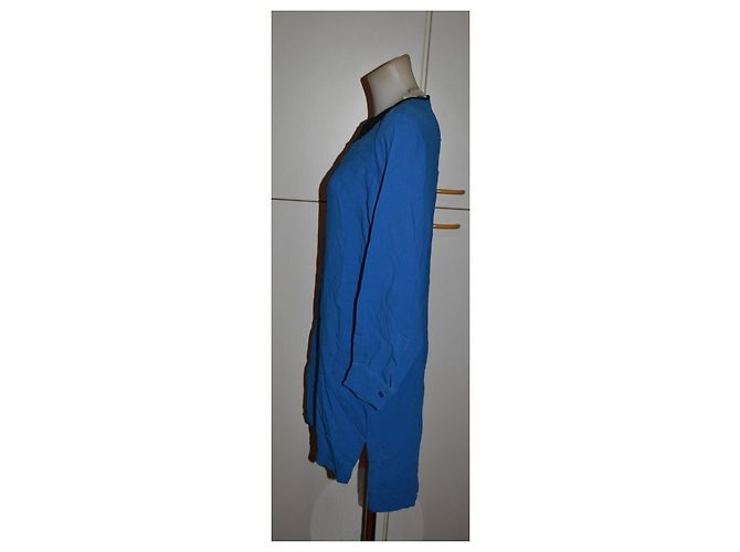 Stella Mc Cartney Vestido mini azul de viscosa Stella McCartney - vista 3