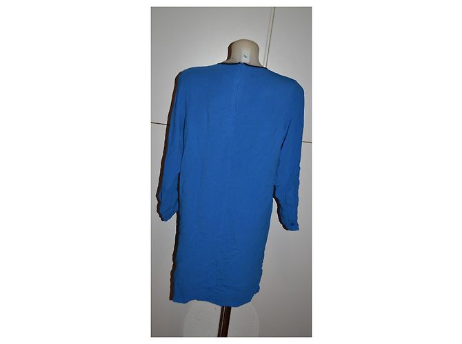 Stella Mc Cartney Vestido mini azul de viscosa Stella McCartney - vista 4