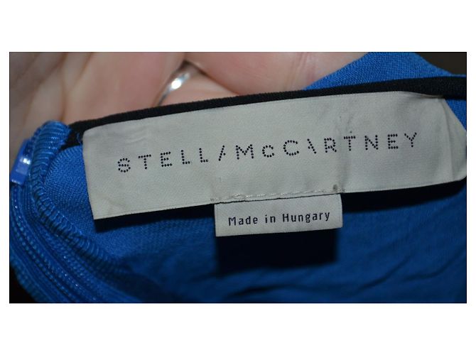 Stella Mc Cartney Vestido mini azul de viscosa Stella McCartney - vista 5