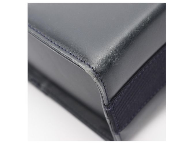 Borsa a Spalla Vara Ribbon di Salvatore Ferragamo Blu navy - vista 8