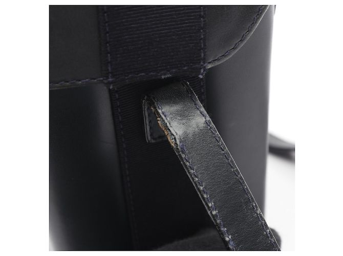 Borsa a Spalla Vara Ribbon di Salvatore Ferragamo Blu navy - vista 9