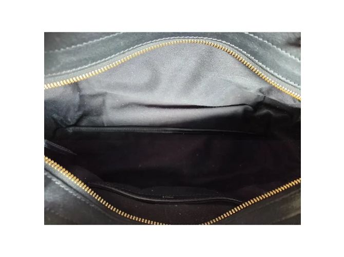 Borsa a mano Chloé Alice in pelle nera e rosa Nero - vista 8