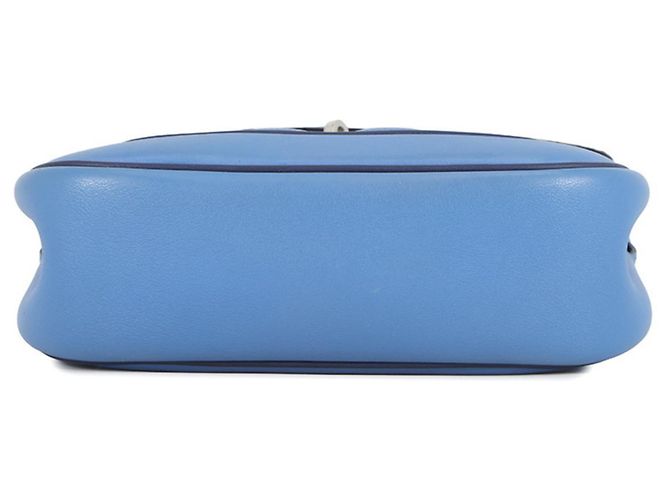 Borsa a Spalla Mini Berline di Hermès Blu - vista 3