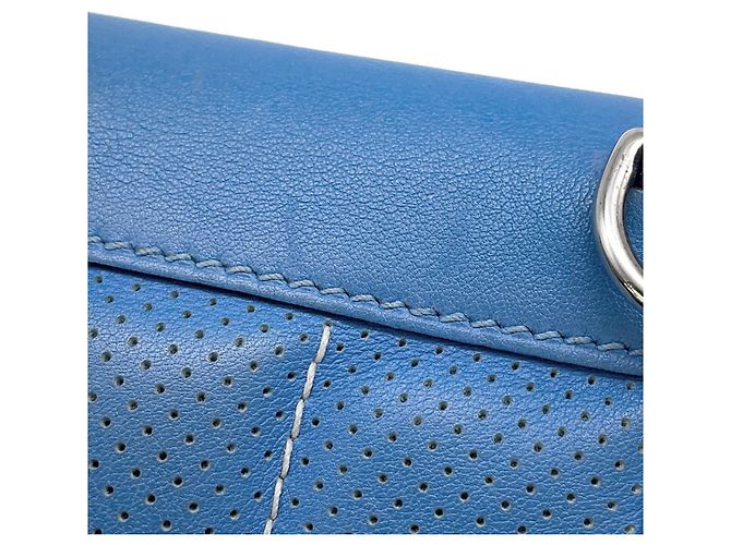 Borsa a Spalla Mini Berline di Hermès Blu - vista 6