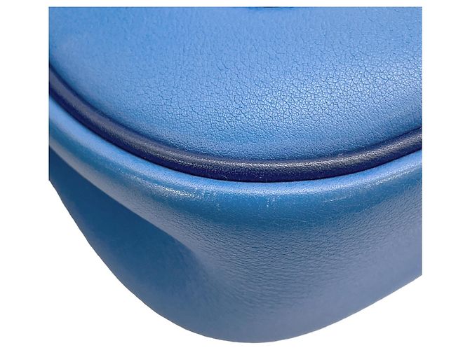 Borsa a Spalla Mini Berline di Hermès Blu - vista 8