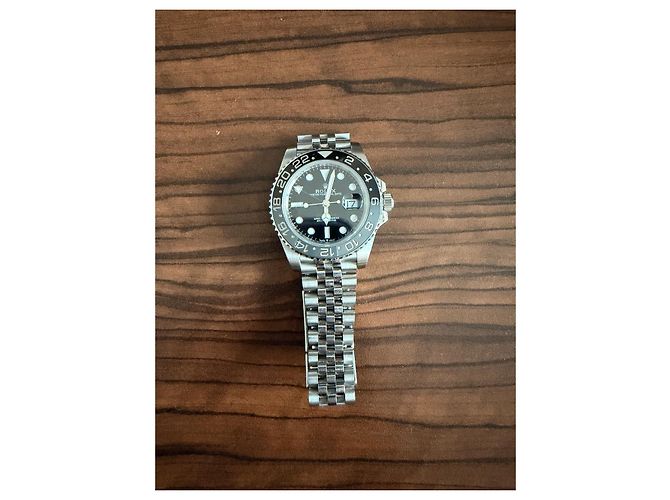 Rolex GMT Master II Stahl Schwarz Grau 41 mm - Ansicht 12