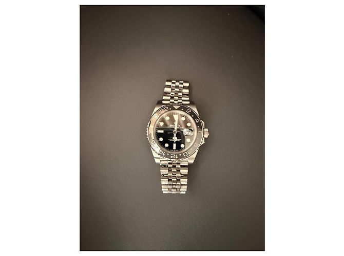 Rolex GMT Master II Stahl Schwarz Grau 41 mm - Ansicht 4