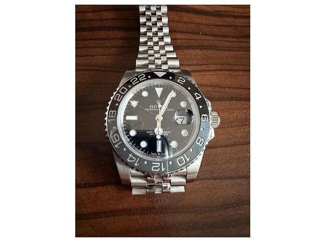 Rolex GMT Master II Stahl Schwarz Grau 41 mm - Ansicht 5