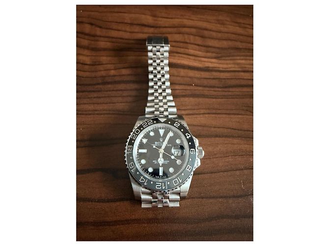Rolex GMT Master II Stahl Schwarz Grau 41 mm - Ansicht 6