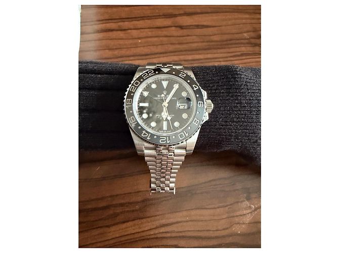 Rolex GMT Master II Stahl Schwarz Grau 41 mm - Ansicht 7