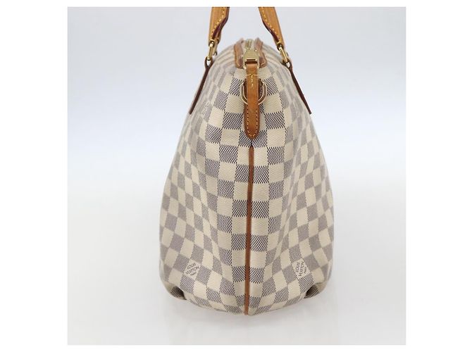 Borsa Louis Vuitton Riviera Damier MM Bianco - vista 3