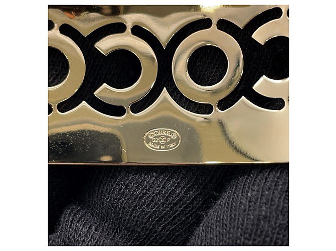 Fermaglio in strass CHANEL COCO Rosa D'oro - vista 8