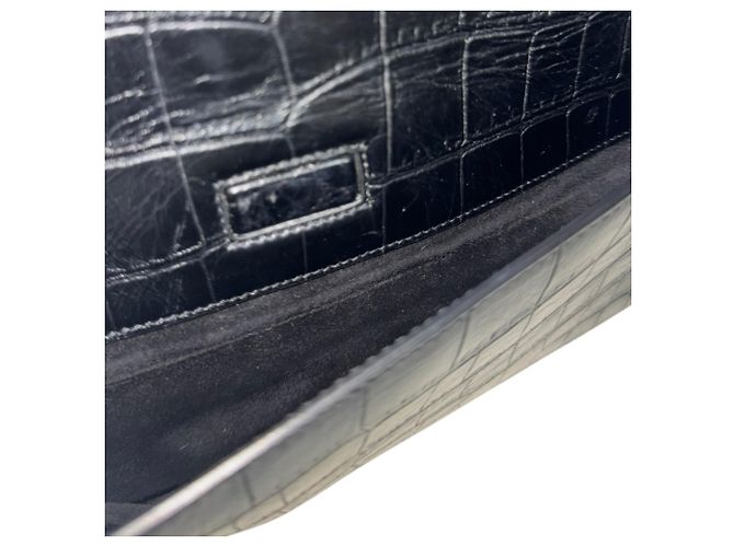 Borsa a Spalla Cabas Rive Gauche in Coccodrillo Saint Laurent - vista 10