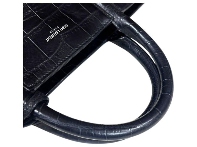 Borsa a Spalla Cabas Rive Gauche in Coccodrillo Saint Laurent - vista 12
