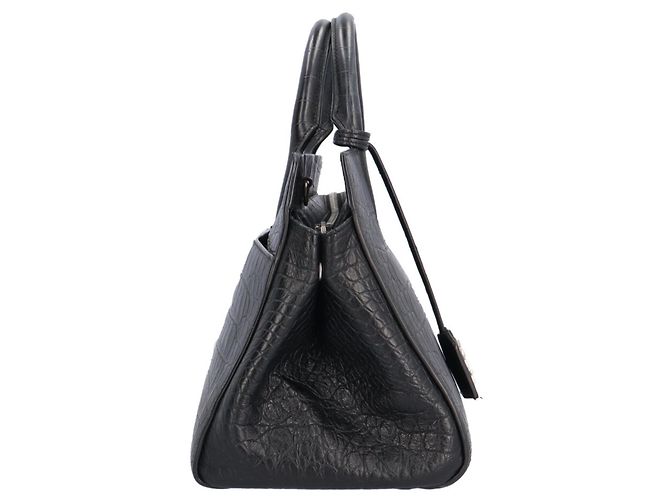 Borsa a Spalla Cabas Rive Gauche in Coccodrillo Saint Laurent - vista 4