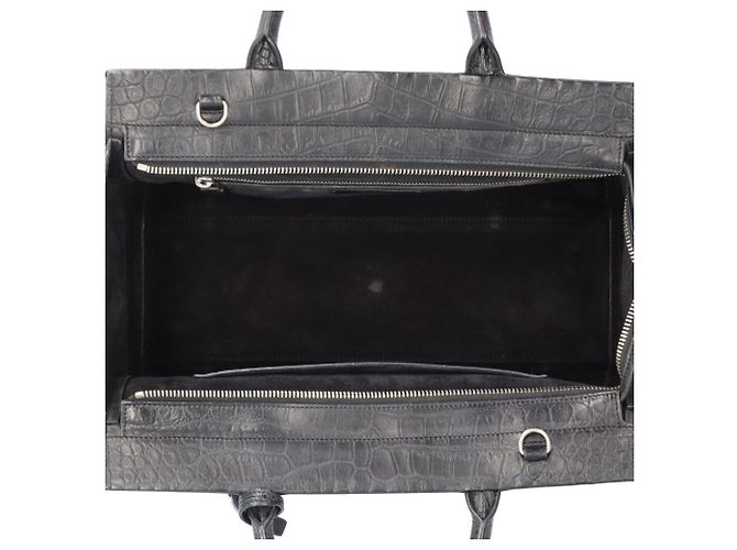 Borsa a Spalla Cabas Rive Gauche in Coccodrillo Saint Laurent - vista 6