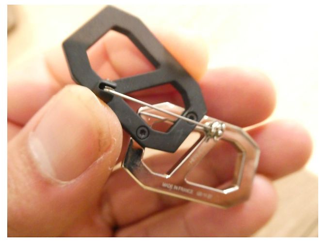 broche hermès nueva Negro Plata - vista 3